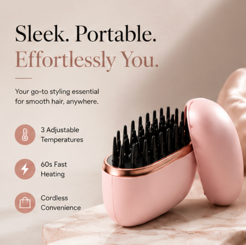 Luna-Mini Portable Hair Straightener
