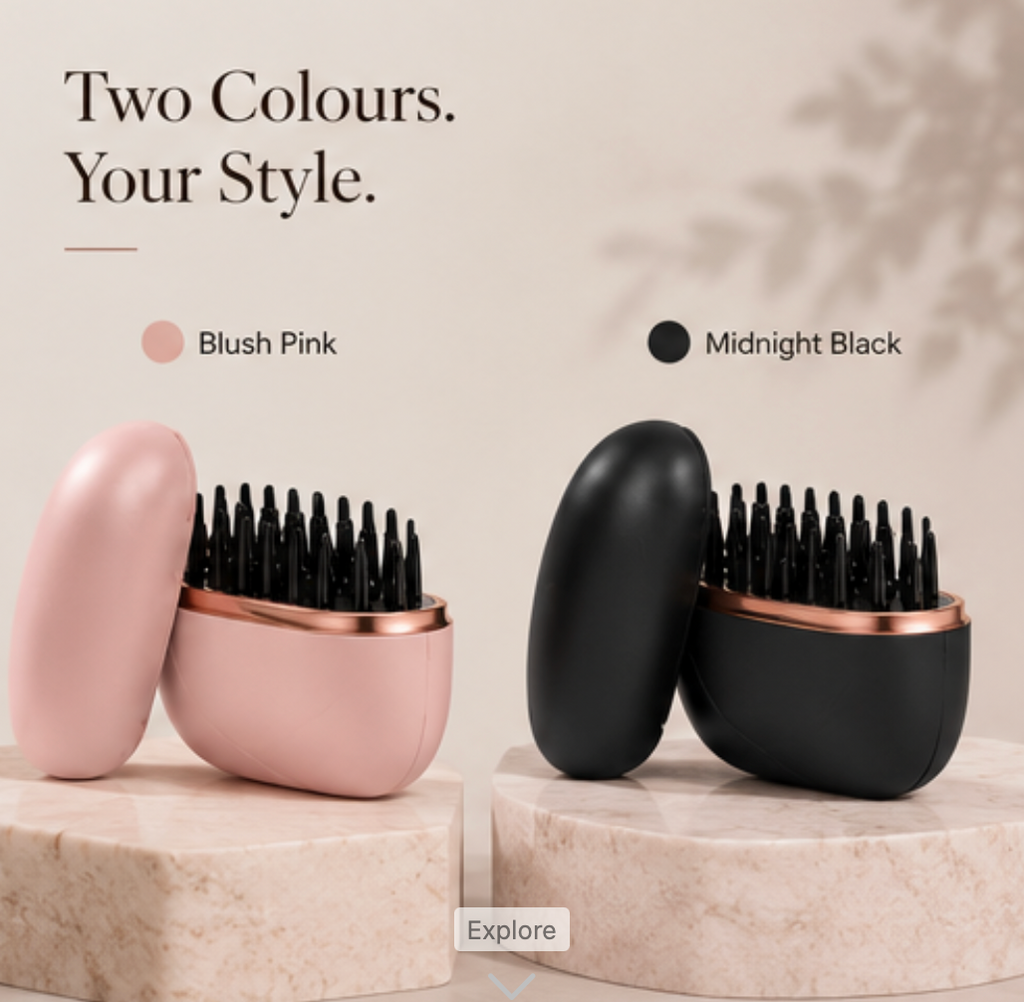 Luna-Mini Portable Hair Straightener